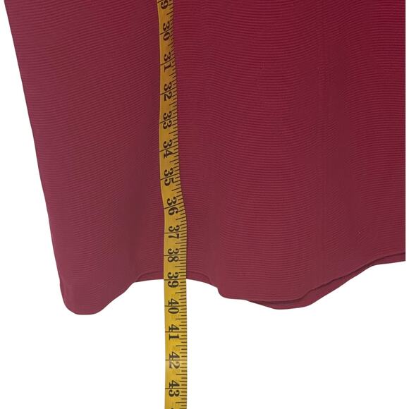 Boden Ellen Ottoman Fuchsia Long Sleeve Stretch Knit Dress (12) - Picture 7 of 10